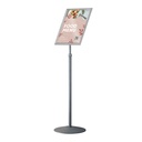 Infostand telescopisch met kliklijst A3 25mm