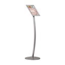 Infostand gebogen met kliklijst A4 25mm