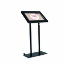 Menu vitrinekast 2x A4 met LED verlichting