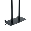 Menu vitrinekast 2x A4 met LED verlichting