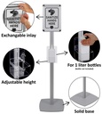 Infostand Handhygiene Beschermingsspray