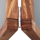 Krijtbord tafelmodel mini blank (15x25 cm)