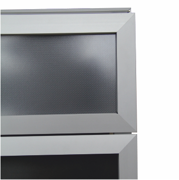 Stoepbord "Duro" waterbestendig met topbord 32mm A1
