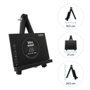Ezel en krijtbord mini zwart