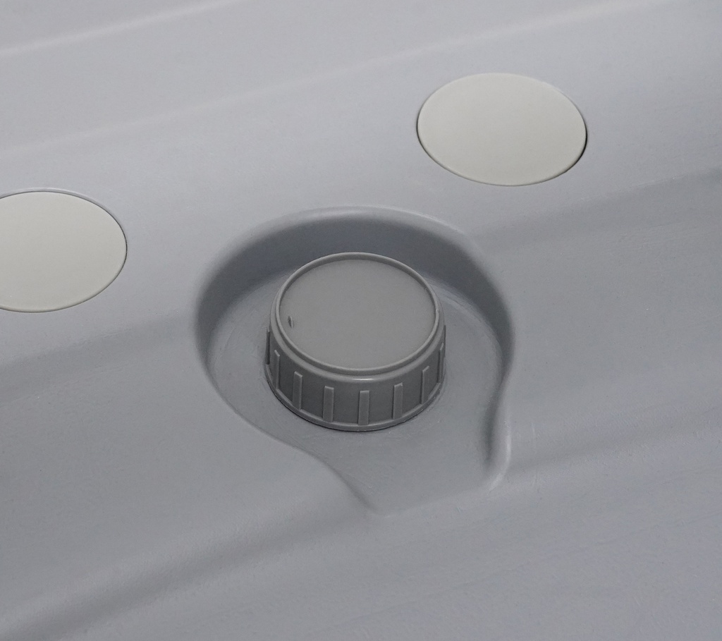 Stoepbord "Duro" waterbestendig met watervoet 35mm A1