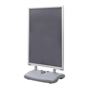 Stoepbord "Duro" waterbestendig met watervoet 35mm A0