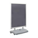 Stoepbord "Duro" waterbestendig met watervoet 35mm A0