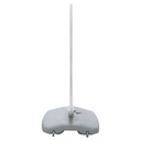 Stoepbord "Duro" waterbestendig met watervoet 35mm A0