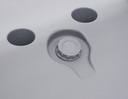 Stoepbord "Duro" waterbestendig met watervoet 35mm A0