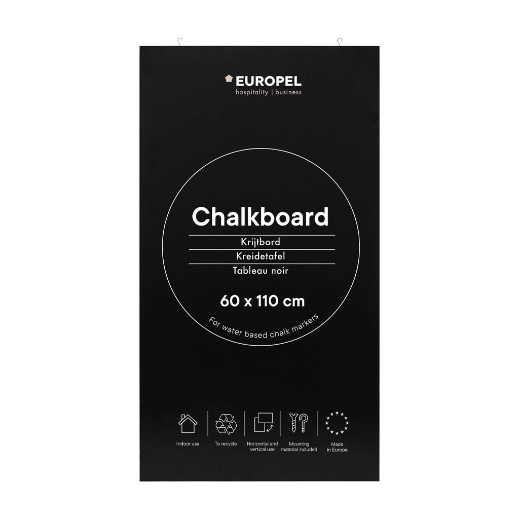 Krijtbord Duro 60x110cm