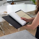 Showalbum Rillstab "Ambassador" A4/10 tassen zwart