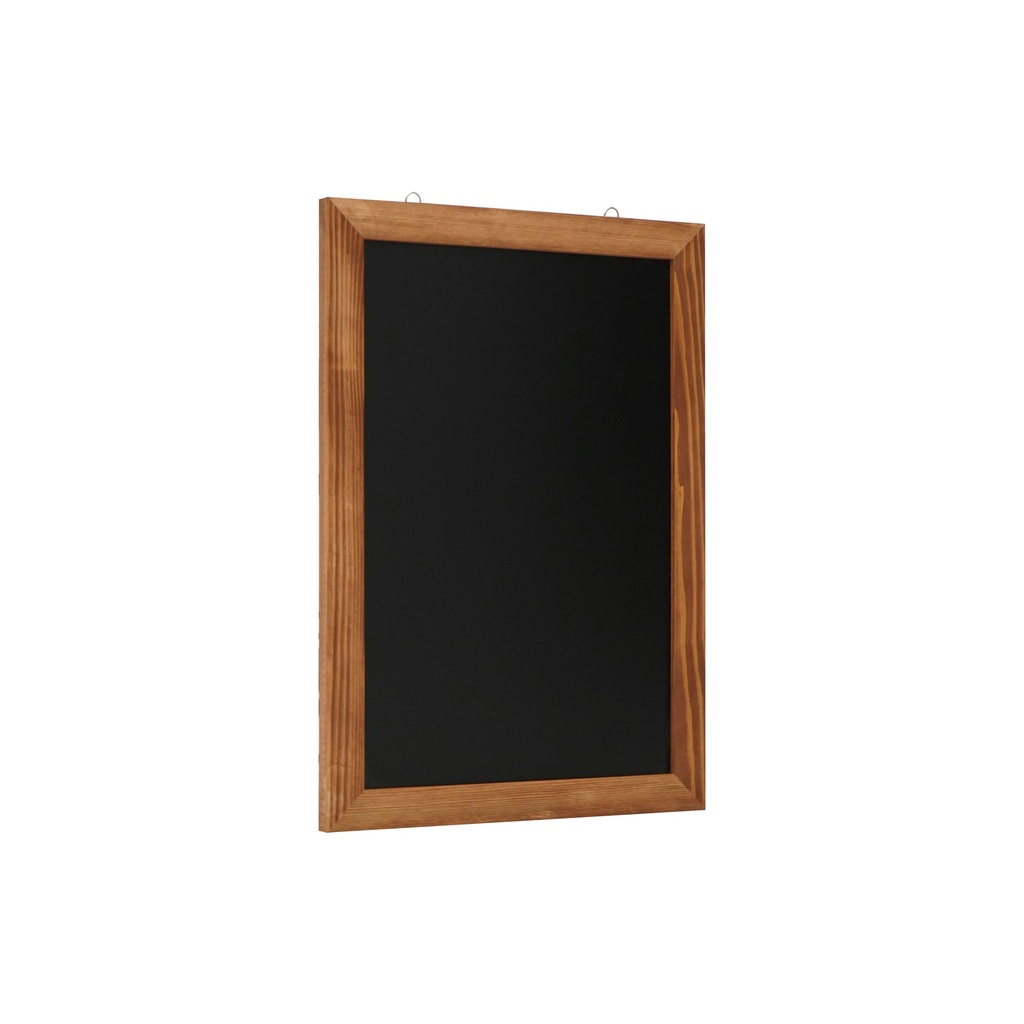 Wandkrijtbord met lijst 42x60cm natural
