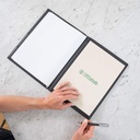 Showalbum Rillstab "Ambassador" A4/30 tassen zwart