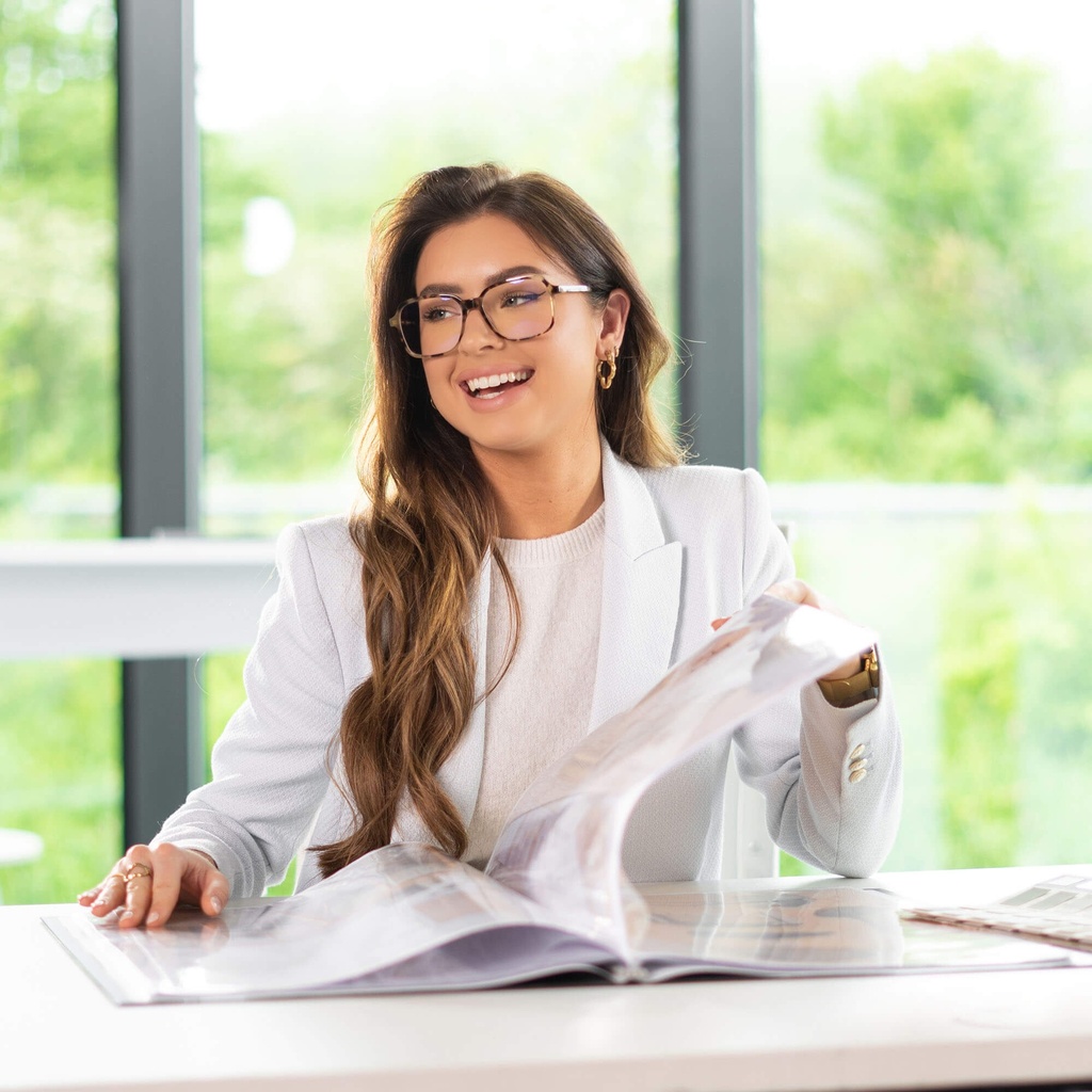 Showalbum Rillstab "Original" A3 zwart - 36 tassen