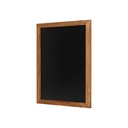 Wandkrijtbord met lijst 50x70cm natural