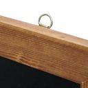 Wandkrijtbord met lijst 50x70cm natural