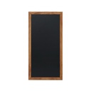 Wandkrijtbord met lijst 50x100cm natural