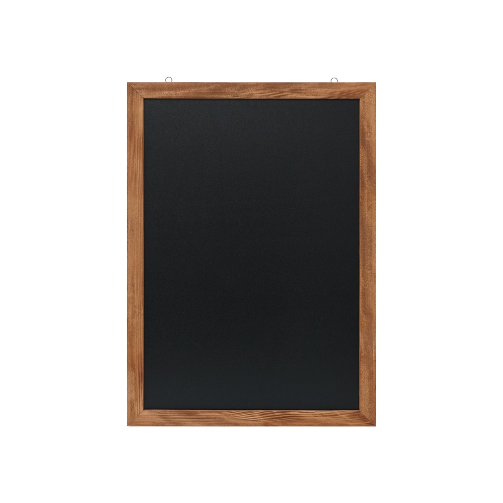Wandkrijtbord met lijst 60x84cm natural