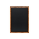 Wandkrijtbord met lijst 60x84cm natural