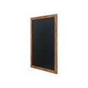 Wandkrijtbord met lijst 60x84cm natural