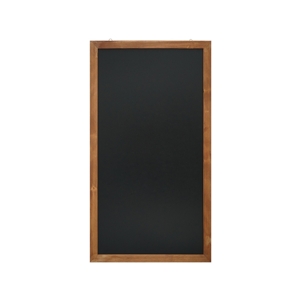 Wandkrijtbord met lijst 60x110cm natural