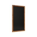 Wandkrijtbord met lijst 60x110cm natural