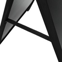Krijt stoepbord Eco 66x104 cm  zwart