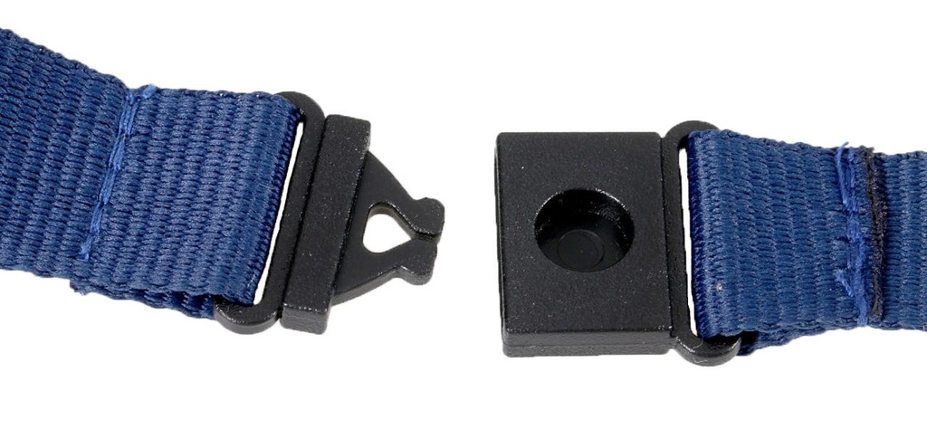 Badgekoord  donkerblauw10 stuks