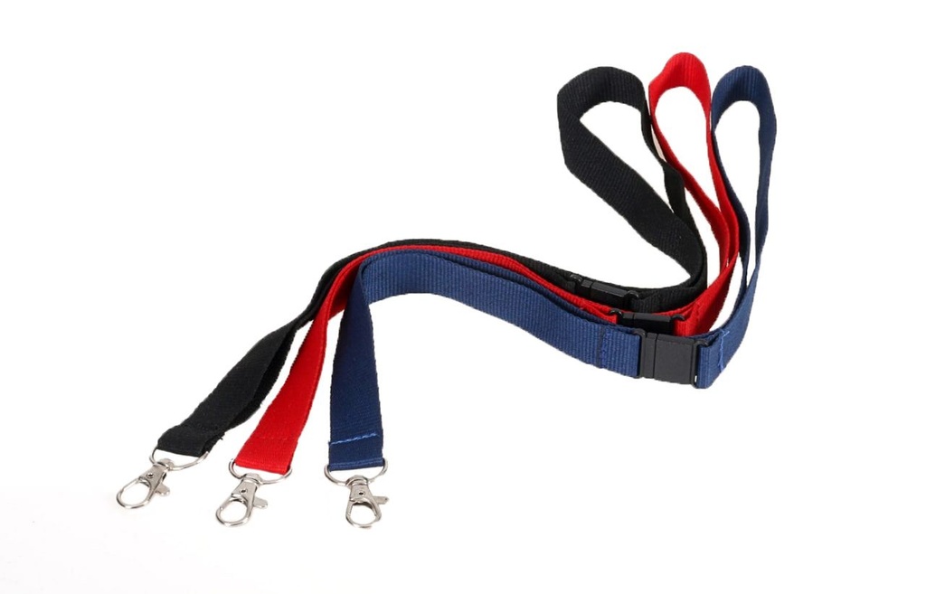 Badgekoord  donkerblauw10 stuks