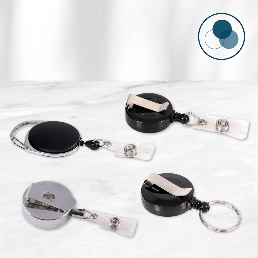 Afrolmechanisme met karabijnhaak en strip 10 stuks