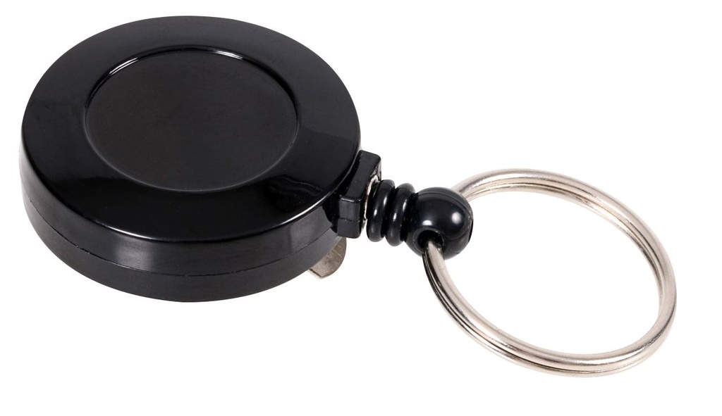 Afrolmechanisme met sleutelring zwart / 10 stuks