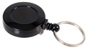 Afrolmechanisme met sleutelring zwart / 10 stuks