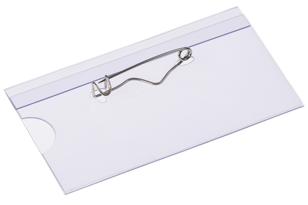 Badge speld 75 x 40 mm / 24 stuks