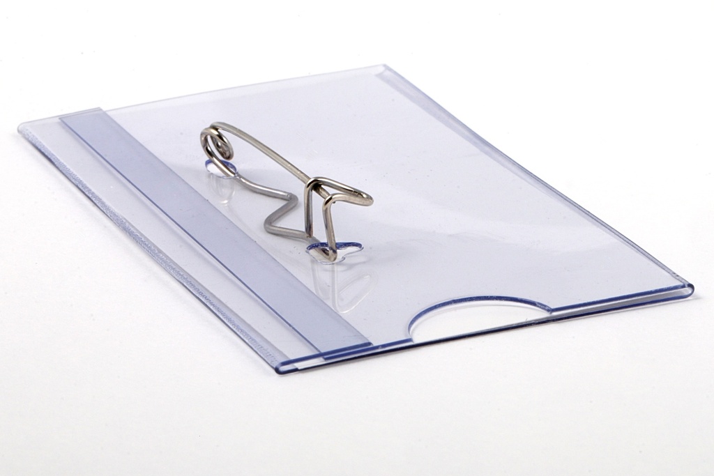 Badge speld 75 x 40 mm / 24 stuks