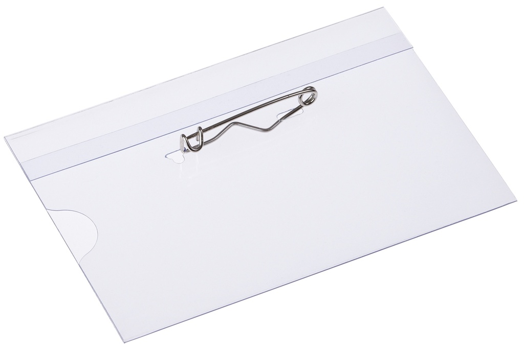 Badge speld 90 x 60 mm / 24 stuks