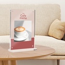 Kaarthouder "DuroLuxe"  T-standaard A4