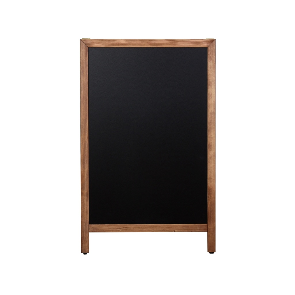 Krijt stoepbord DeLux 66x104 cm natural