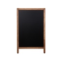 Krijt stoepbord DeLux 66x104 cm natural