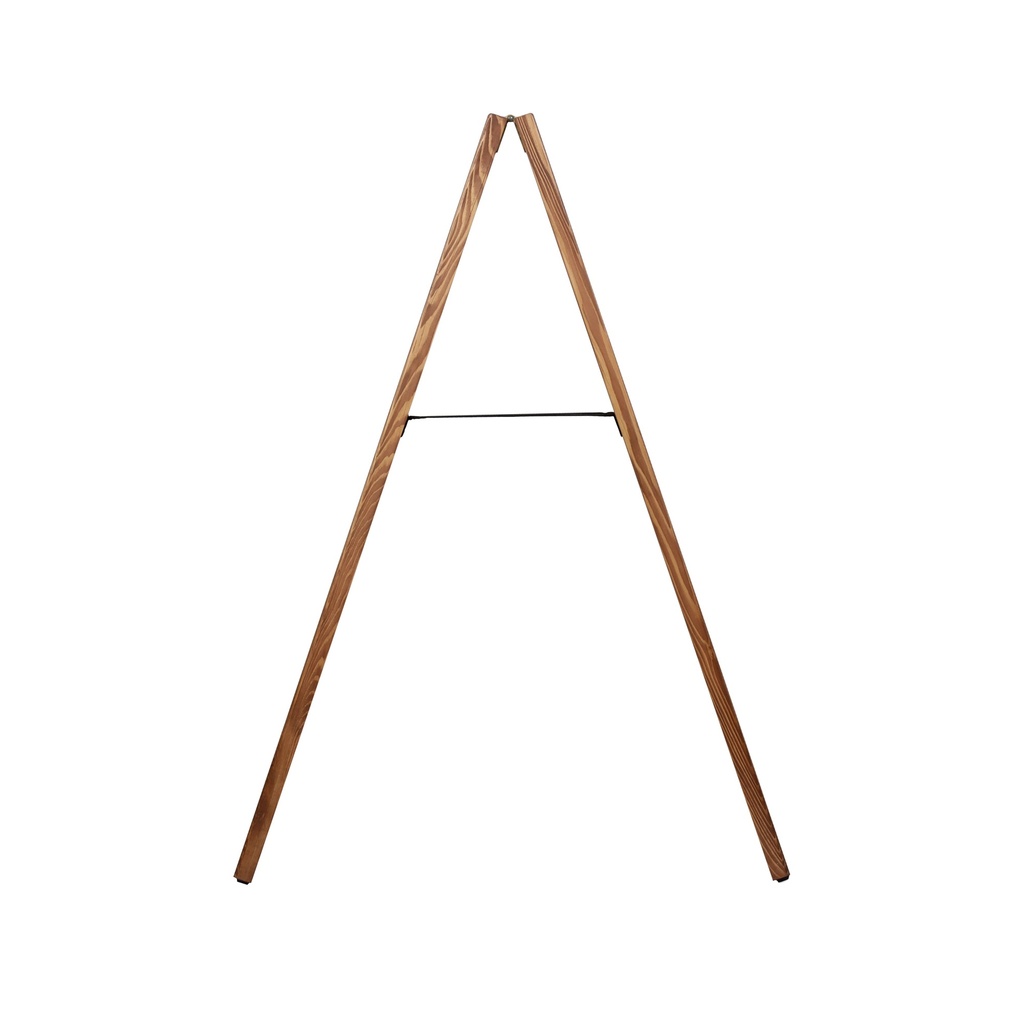 Krijt stoepbord DeLux 66x104 cm natural