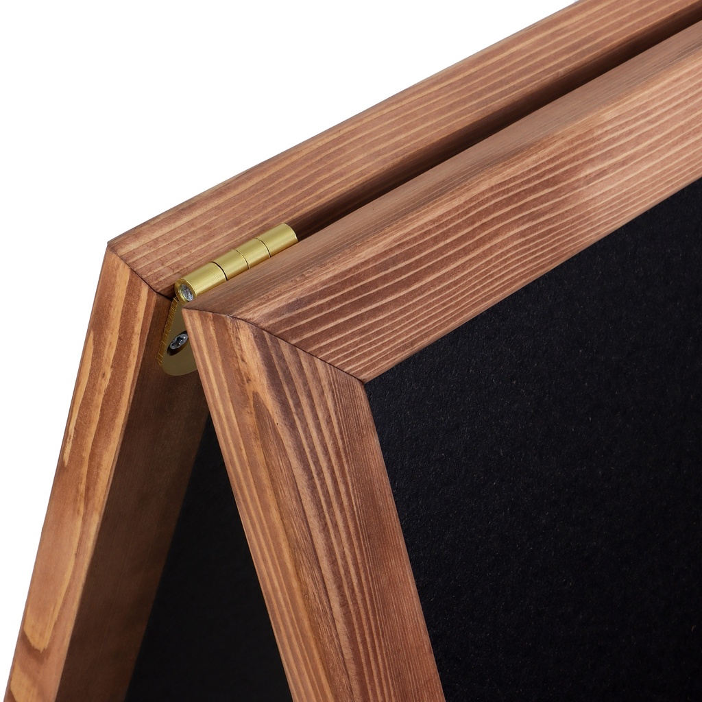 Krijt stoepbord DeLux 66x104 cm natural