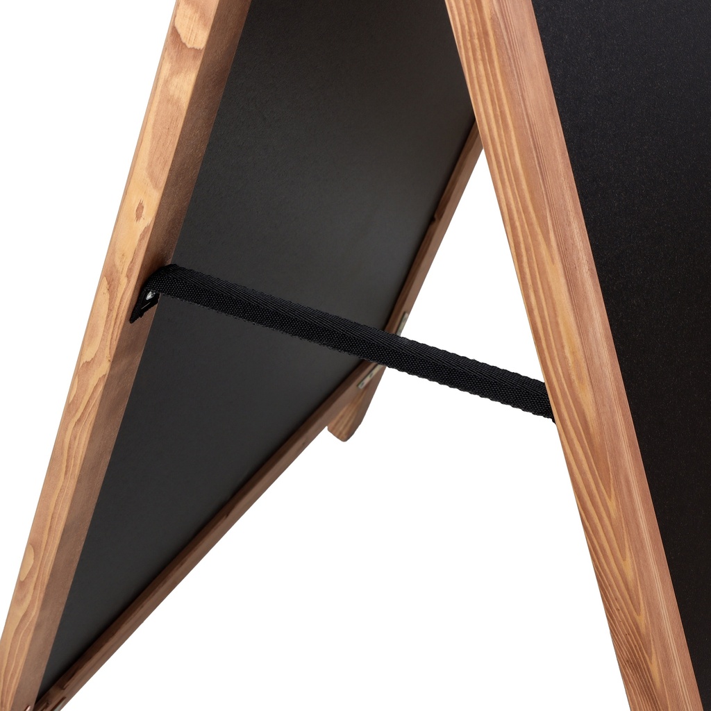Krijt stoepbord DeLux 66x104 cm natural