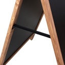 Krijt stoepbord DeLux 66x104 cm natural