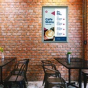 Kliklijst A3 25mm zilver