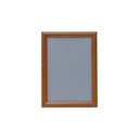 Kliklijst A4 25mm hout look