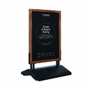 Krijt stoepbord Swing 70x100cm