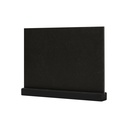 Krijtbord tafelmodel A5 liggend zwart