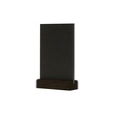 Krijtbord tafelmodel A6 staand zwart