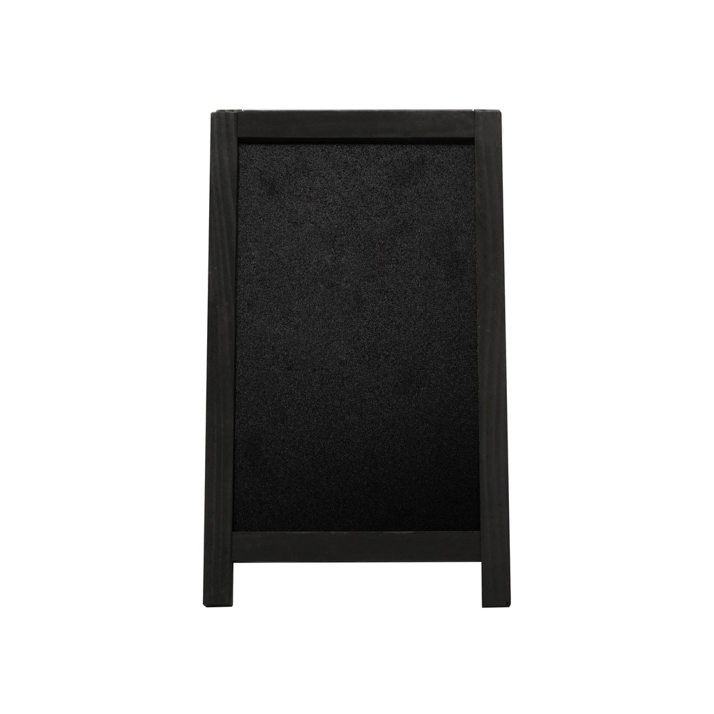 Krijtbord tafelmodel mini zwart (15x25 cm)