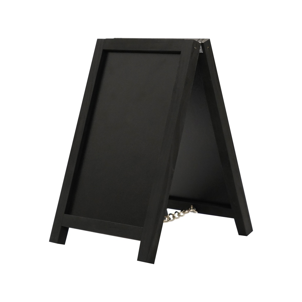 Krijtbord tafelmodel mini zwart (15x25 cm)