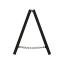 Krijtbord tafelmodel mini zwart (15x25 cm)